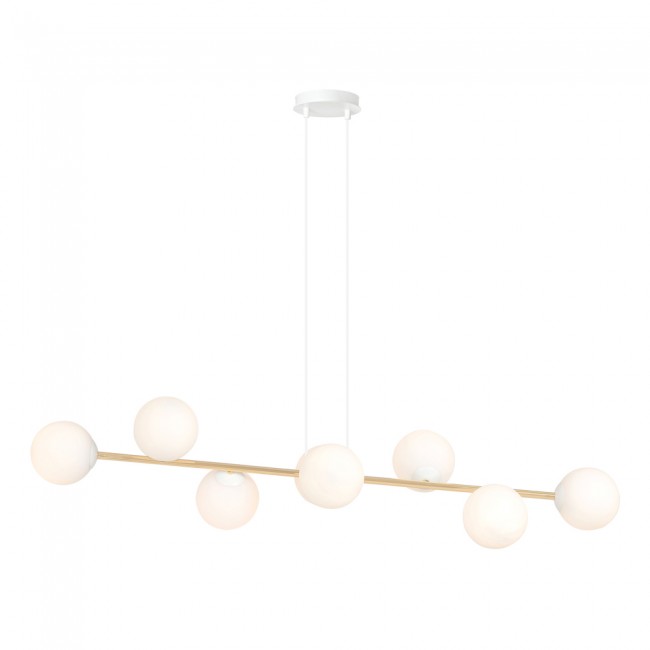Ceiling Lamp Cuaron II Opal (8 lights)