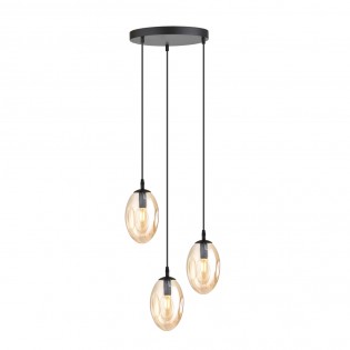 Ceiling Lamp Celeste Amber (3 lights)