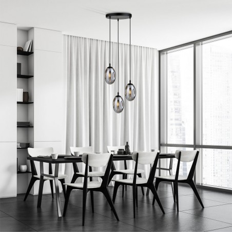 Ceiling Lamp Celeste Graphite (3 lights)
