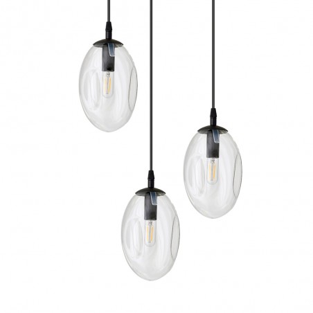 Deckenleuchte Celeste Transparent (3 Leuchten)