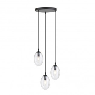 Deckenleuchte Celeste Transparent (3 Leuchten)
