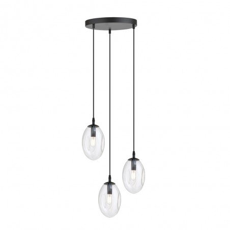 Deckenleuchte Celeste Transparent (3 Leuchten)