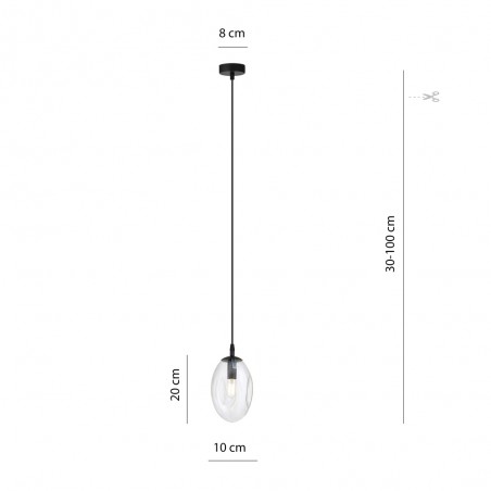 Ceiling Lamp Celeste Clear