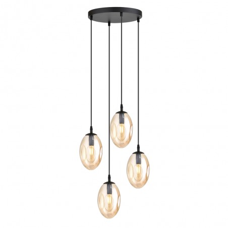 Ceiling Lamp Celeste Amber (4 lights)