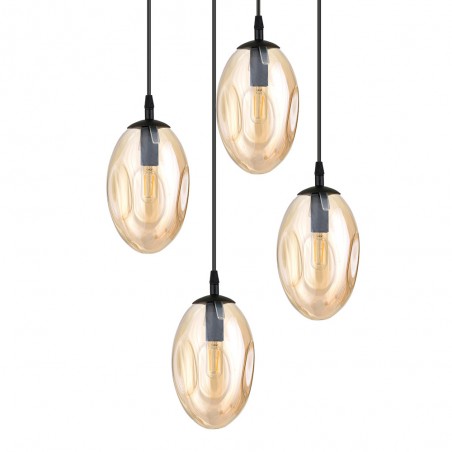 Ceiling Lamp Celeste Amber (4 lights)