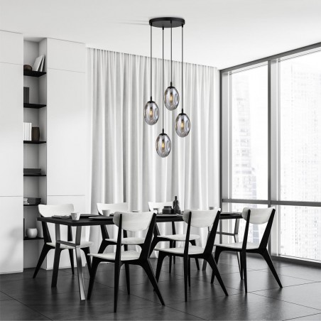 Ceiling Lamp Celeste Graphite (4 lights)