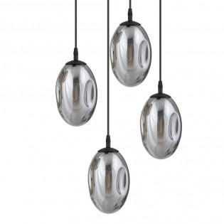 Ceiling Lamp Celeste Graphite (4 lights)