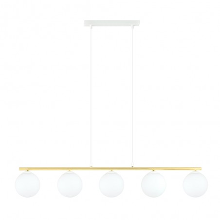 Pendant Lamp Etisa White (5 lights)