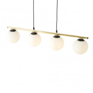 Pendant Lamp Etisa Black (4 lights)