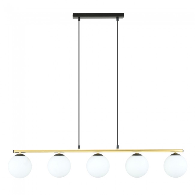 Pendant Lamp Etisa Black (5 lights)