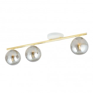 Ceiling Track Lamp Valenti II Graphite (3 lights)