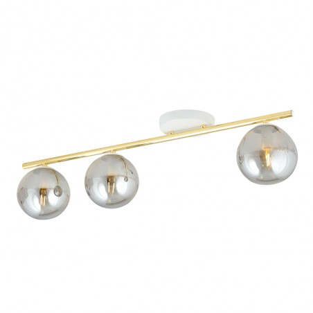 Ceiling Track Lamp Valenti II Graphite (3 lights)