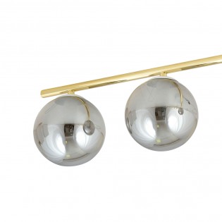 Ceiling Track Lamp Valenti II Graphite (3 lights)