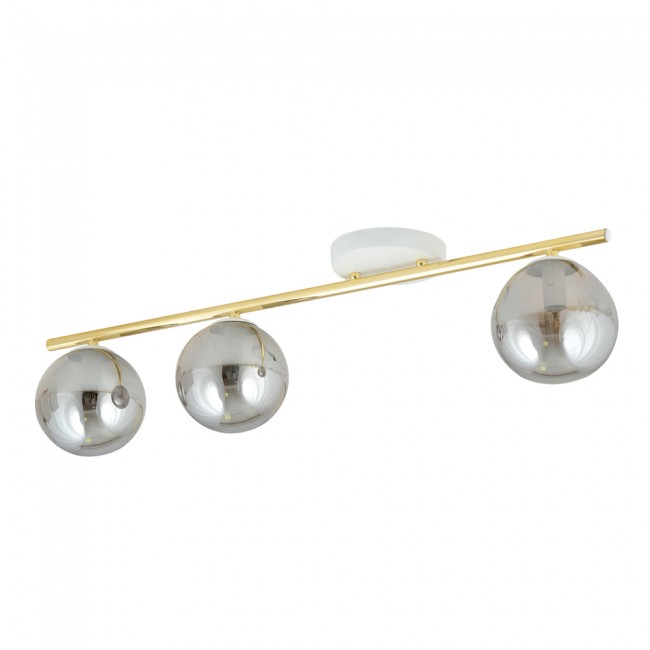 Ceiling Track Lamp Valenti II Graphite (3 lights)