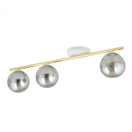 Ceiling Track Lamp Valenti II Graphite (3 lights)