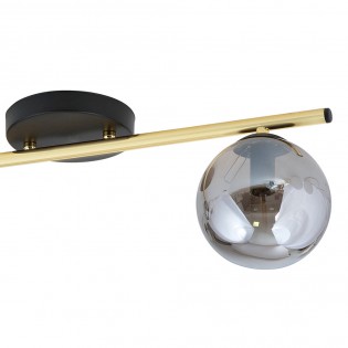 Ceiling Track Lamp Valenti Graphite (3 lights)