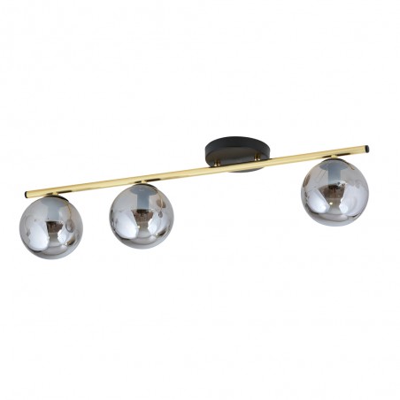 Ceiling Track Lamp Valenti Graphite (3 lights)