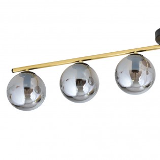 Ceiling Track Lamp Valenti Graphite (4 lights)