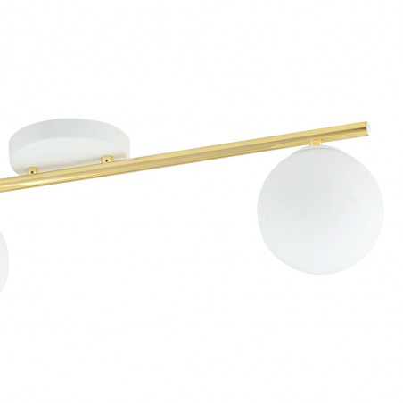 Valenti II Opal Deckenlichtleiste (4 Leuchten)