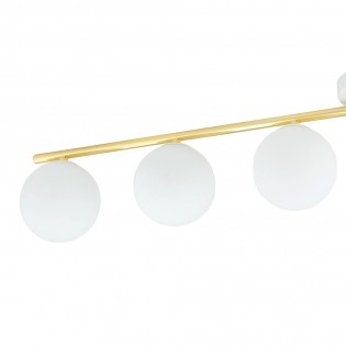 Ceiling Track Lamp Valenti II Opal (4 lights)