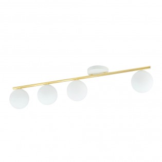 Ceiling Track Lamp Valenti II Opal (4 lights)