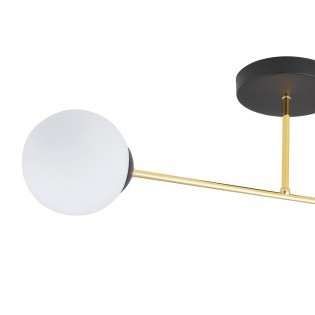 Ceiling Flush Light Mendra Opal (2 lights)