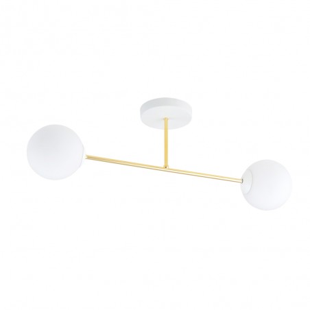 Ceiling Flush Light Mendra II Opal (2 lights)