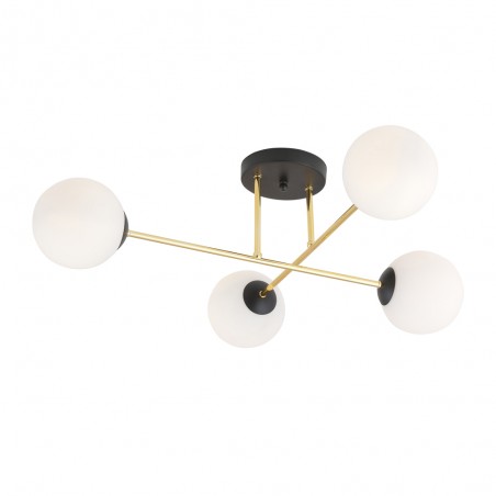 Ceiling Flush Light Mendra Opal (4 lights)