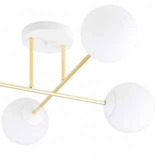 Ceiling Flush Light Mendra II Opal (4 lights)