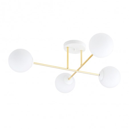 Ceiling Flush Light Mendra II Opal (4 lights)