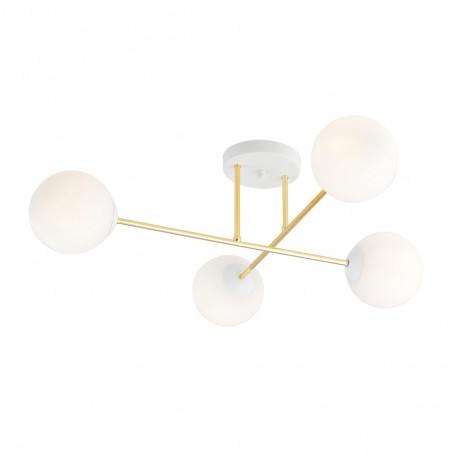 Ceiling Flush Light Mendra II Opal (4 lights)