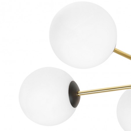Ceiling Flush Light Mendra Opal (6 lights)