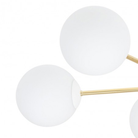 Ceiling Flush Light Mendra II Opal (6 lights)