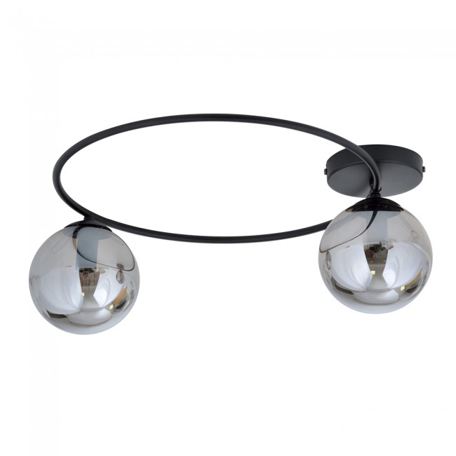 Ceiling Flush Light Sotelo Graphite (2 lights)