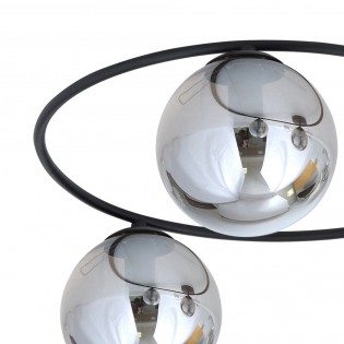 Ceiling Flush Light Sotelo Graphite (3 lights)