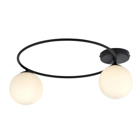 Ceiling Flush Light Sotelo Opal (2 lights)