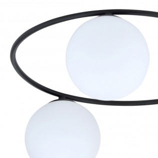 Ceiling Flush Light Sotelo Opal (3 lights)