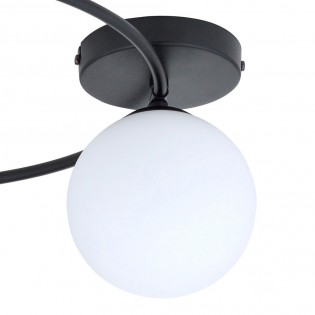Ceiling Flush Light Sotelo Opal (3 lights)