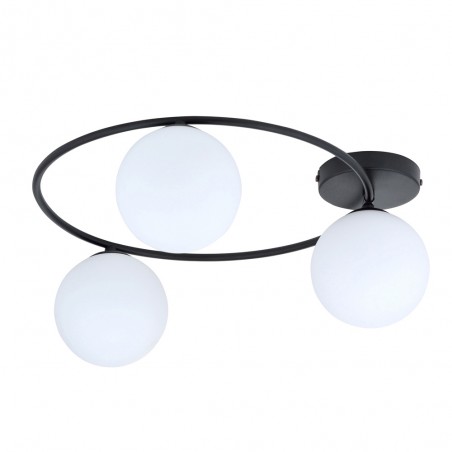 Ceiling Flush Light Sotelo Opal (3 lights)
