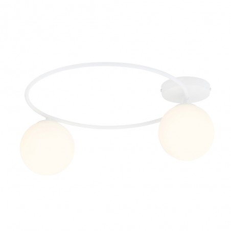 Ceiling Flush Light Sotelo II Opal (2 lights)