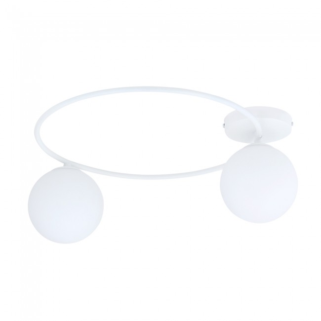 Ceiling Flush Light Sotelo II Opal (2 lights)