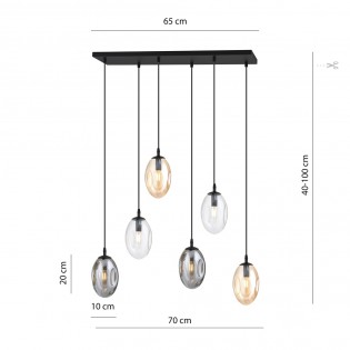 Pendant Lamp Celeste Mix (6 lights)