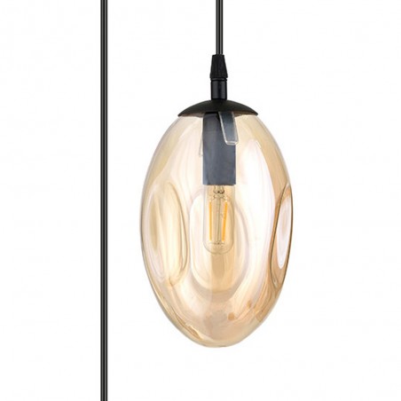 Pendant Lamp Celeste Amber (6 lights)