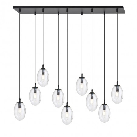 Celeste Transparente Pendelleuchte (9 Leuchten)