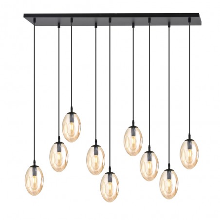 Pendant Lamp Celeste Amber (9 lights)