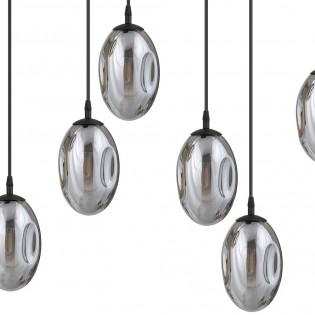 Pendant Lamp Celeste Graphite (9 lights)