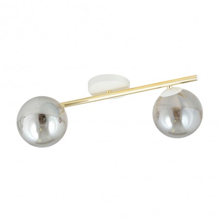 Ceiling strip lamp Dadora II Graphite (2 lights)