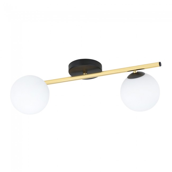 Ceiling strip lamp Dadora Opal (2 lights)