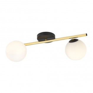 Ceiling strip lamp Dadora Opal (2 lights)