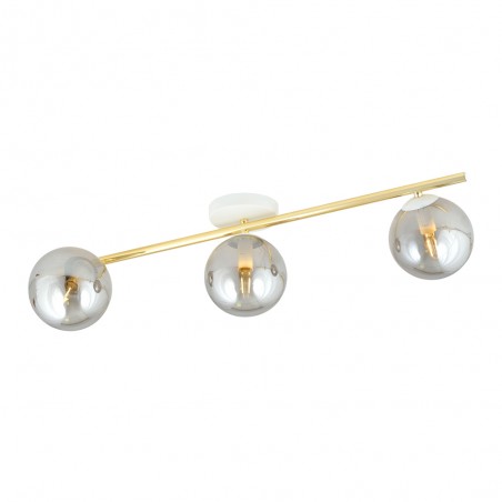 Ceiling strip lamp Dadora II Graphite (3 lights)